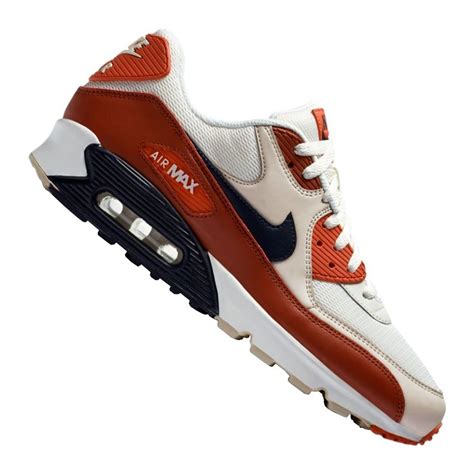 nike air max essential herren weiß rot